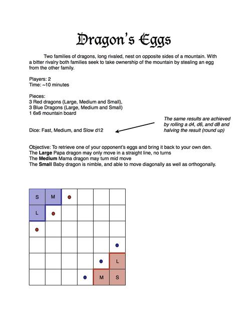 Dragon's Eggs (March BDS)